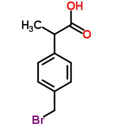 2-[4-(溴甲基)苯基]丙酸