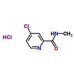 4-氯-N-甲基吡啶-2-甲酰胺盐酸盐 (882167-77-3)