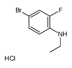 4-溴-N-乙基-2-氟苯胺盐酸盐