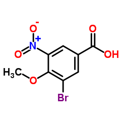3-溴-4-甲氧基-5-硝基苯甲酸 (954815-08-8)