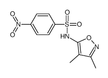 N-(3,4-二甲基-5-异噁唑基)-4-硝基苯磺酰胺