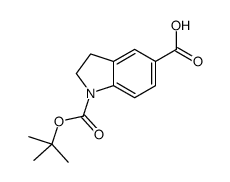 1-(叔丁氧基羰基)-5-吲哚啉羧酸 (339007-88-4)