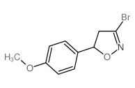 3-溴-4,5-二氢-5-(4-甲氧基苯基)异噁唑
