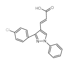 3-[3-(4-氯苯基)-1-苯基-1H-吡唑]-丙烯酸