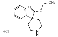 4-苯基-4-乙氧甲酰哌啶盐酸盐