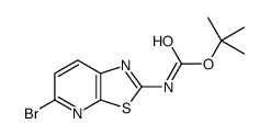 5-溴噻唑并[5,4-b]吡啶-2-基氨基甲酸叔丁酯 (1067877-78-4)