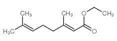 (E)-3,7-二甲基-2,6-辛二烯酸乙酯