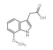 2-(7-甲氧基吲哚-1H-3-基)乙酸