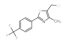5-(氯甲基)-4-甲基-2-[4-(三氟甲基)苯基]-1,3-噻唑