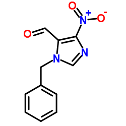 4-硝基-1-(苯基甲基)-1H-咪唑-5-羧醛