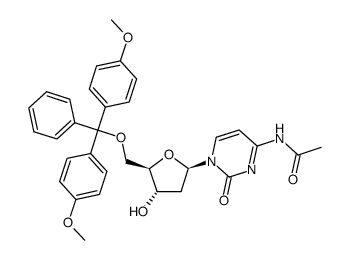 N-乙酰基-5'-O-(4,4'-二甲氧基三苯甲基)-2'-脱氧胞苷 (100898-63-3)