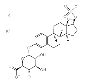 β-雌二醇3-(β-D-葡糖苷酸) 17-硫酸二钾盐