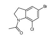 1-(5-溴-7-氯吲哚-1-基)乙酮