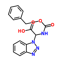 2-(1H-苯并[d][1,2,3]三唑-1-基)-2-(((苄氧基)羰基)氨基)乙酸