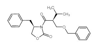 (4R)-3-[(2S)-3-甲基-1-氧代-2-[(苄氧基)甲基]丁基]-4-苄基-2-恶唑啉酮