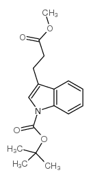 3-(2-甲氧基羰基乙基)-吲哚-1-羧酸叔丁酯