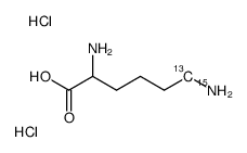 DL-赖氨酸-6-13C-ε-15N二盐酸盐