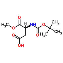 N-叔丁氧羰基-L-天门冬氨酸 1-甲酯 (98045-03-5)