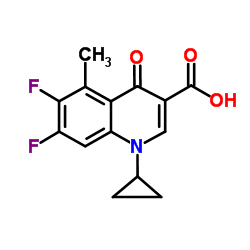 1-环丙基-6,7-二氟-5-甲基-4-氧代-3-喹啉羧酸