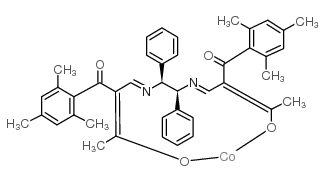(1S,2S)-N,N'-双[3-氧代-2-(2,4,6-三甲基苯酰)亚丁基]-1,2-二苯基乙二胺合钴(II)