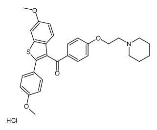 [6-羟基-2-(4-羟基苯基)-苯并噻吩-3-基]-[4-[2-(1-哌啶)乙氧基]苯基]-甲酮