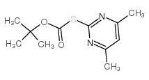 S-Boc-2-巯基-4,6-二甲基嘧啶 (41840-28-2)