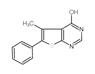 5-甲基-6-苯基噻吩[2,3-D]嘧啶-4-醇 (306934-76-9)