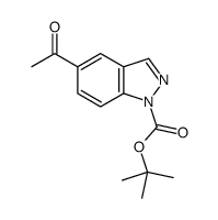 5-乙酰基-1H-吲唑-1-羧酸,1,1-二甲基乙酯