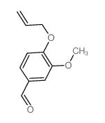 4-(烯丙氧基)-3-甲氧基苯甲醛 (22280-95-1)