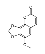 7,8-亚甲基二氧基-6-甲氧基香豆素