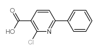 2-氯-6-苯基烟酸
