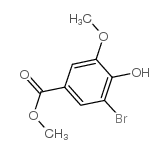 3-溴-4-羟基-5-甲氧基苯甲酸甲酯