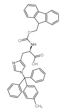 N-(9-芴甲氧羰基)-N'-(4-甲基三苯甲基)-D-组氨酸