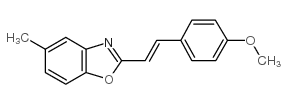 (E)-2-(4-甲氧基苯乙烯基)-5-甲基苯并噁唑