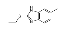 (9ci)-2-(乙基硫代)-5-甲基-1H-苯并咪唑 (106039-67-2)