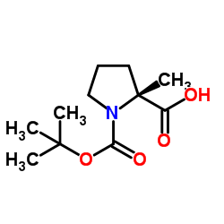 1-叔丁氧羰基-(R)-2-甲基吡咯烷-2-羧酸