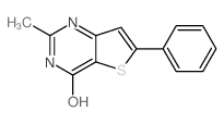 2-甲基-6-苯基噻吩并[3,2-d]嘧啶-4-醇
