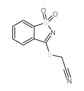 (1,1-二氧代-1H-苯并[d]异噻唑-3-基磺酰基)-乙腈