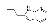 2-丙基-1H-吡咯并[2,3-B]吡啶 (143141-25-7)