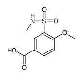 4-甲氧基-3-[(甲基氨基)磺酰基]苯甲酸