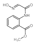 2-{[(2e)-2-(羟基亚氨基)乙酰]氨基}苯甲酸甲酯