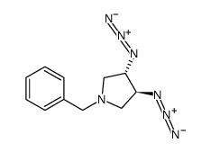 (3S,4s)-3,4-二叠氮基-1-(苯基甲基)吡咯烷