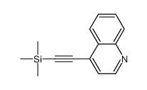 4-((三甲基甲硅烷基)乙炔)喹啉