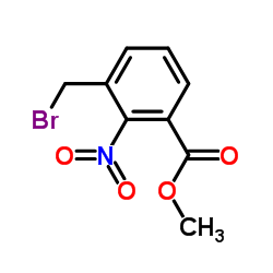 3-(溴甲基)-2-硝基苯甲酸甲酯 (132874-06-7)