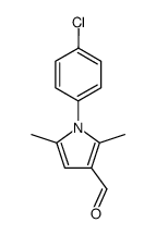 1-(4-氯-苯基)-2,5-二甲基-1H-吡咯-3-甲醛