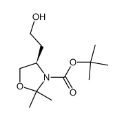 4-(2-羟基乙基)-2,2-二甲基噁唑啉-3-羧酸-(S)-叔丁酯
