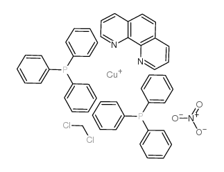 (1,10-菲啰啉)双(三苯基磷)硝酸铜 二氯甲烷络合物