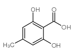 2,6-二羟基-4-甲基苯甲酸 (480-67-1)