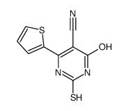 2-疏基-6-氧代-4-(2-噻吩)-1,6-二氢嘧啶-5-甲腈