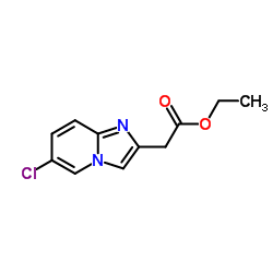 (6-氯咪唑并[1,2-a]吡啶-2-基)-乙酸乙酯 (59128-02-8)